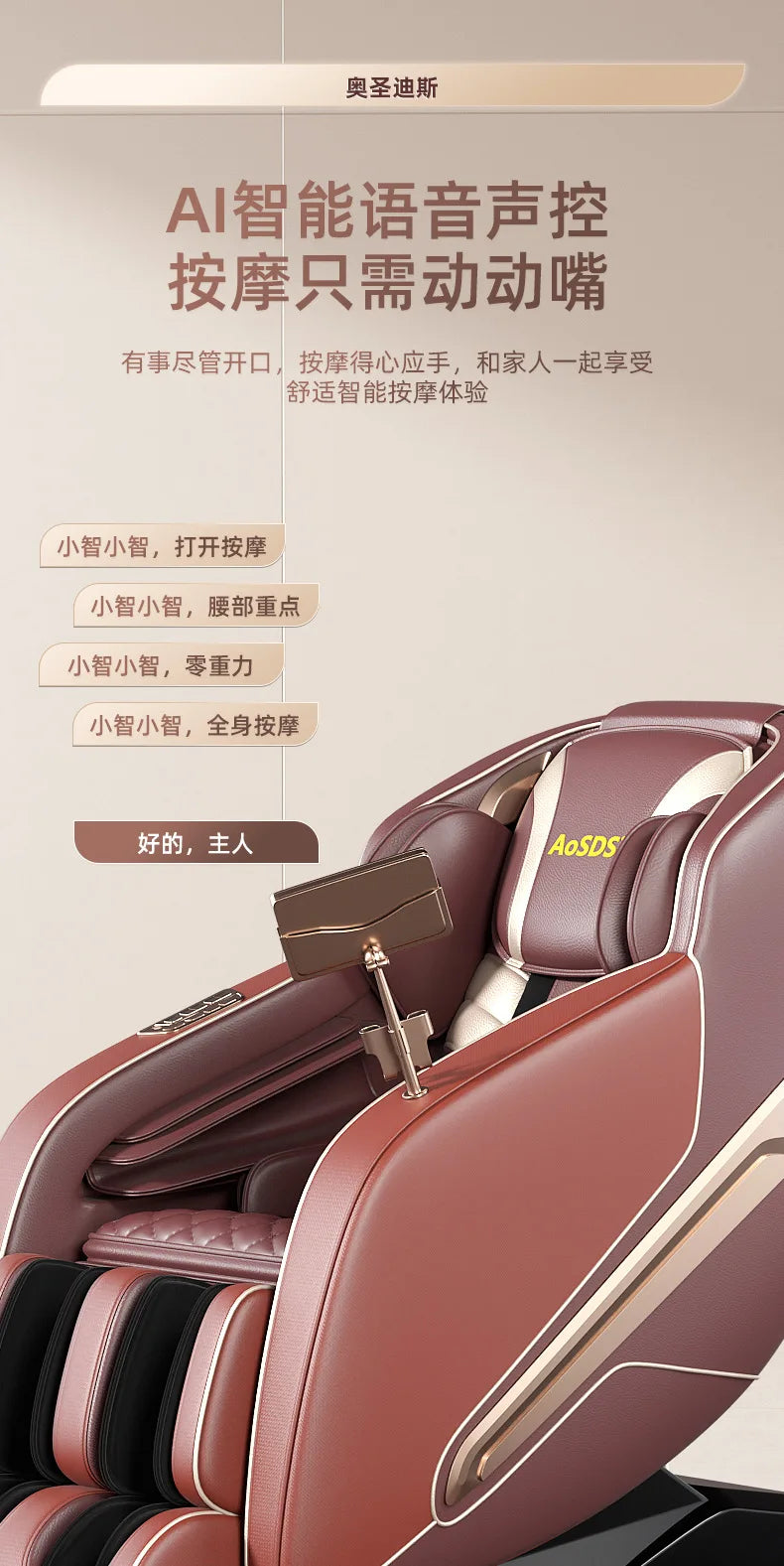 Massage Chair Household Sl Double Track Space Capsule Luxury Full Body Massage Electric Massage Sofa