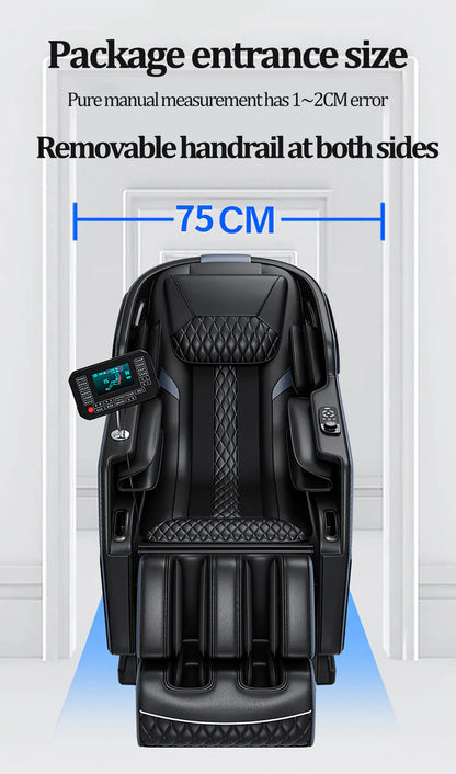 3  Year Warranty UKLife 4D SL-Track Full Body Air Bag Zero Gravity  Luxury Electric Massager Chairs For Office  Massage Sofa