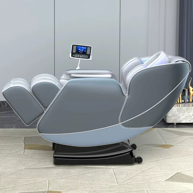 2024 Fabrikdirekt Ganzkörper-Klappliege Smart 8D Shiatsu Zero Gravity Elektrischer Massagesessel mit Fuß- und Beinmassage