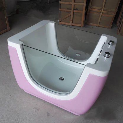 1100X850X800mm Infant Baby Portable Spa Acrylic Hydromassage Whirlpool Kids Children Bathtub NS806a