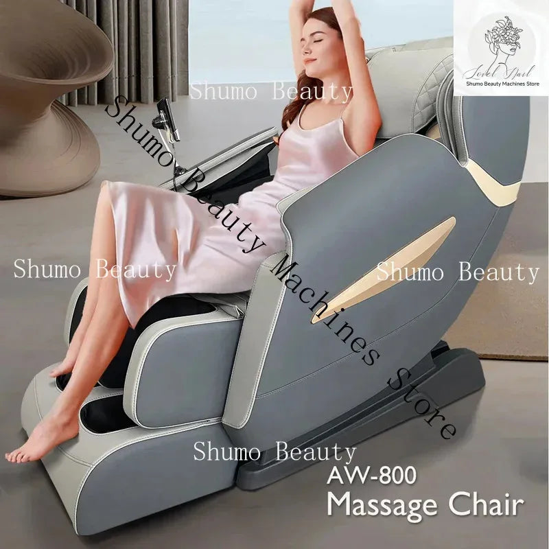 4D Zero Gravity Full Body Massage Chair with Vibrating And Heating Pad for Feet And Legs - 2025 Factory Wholesale Massager