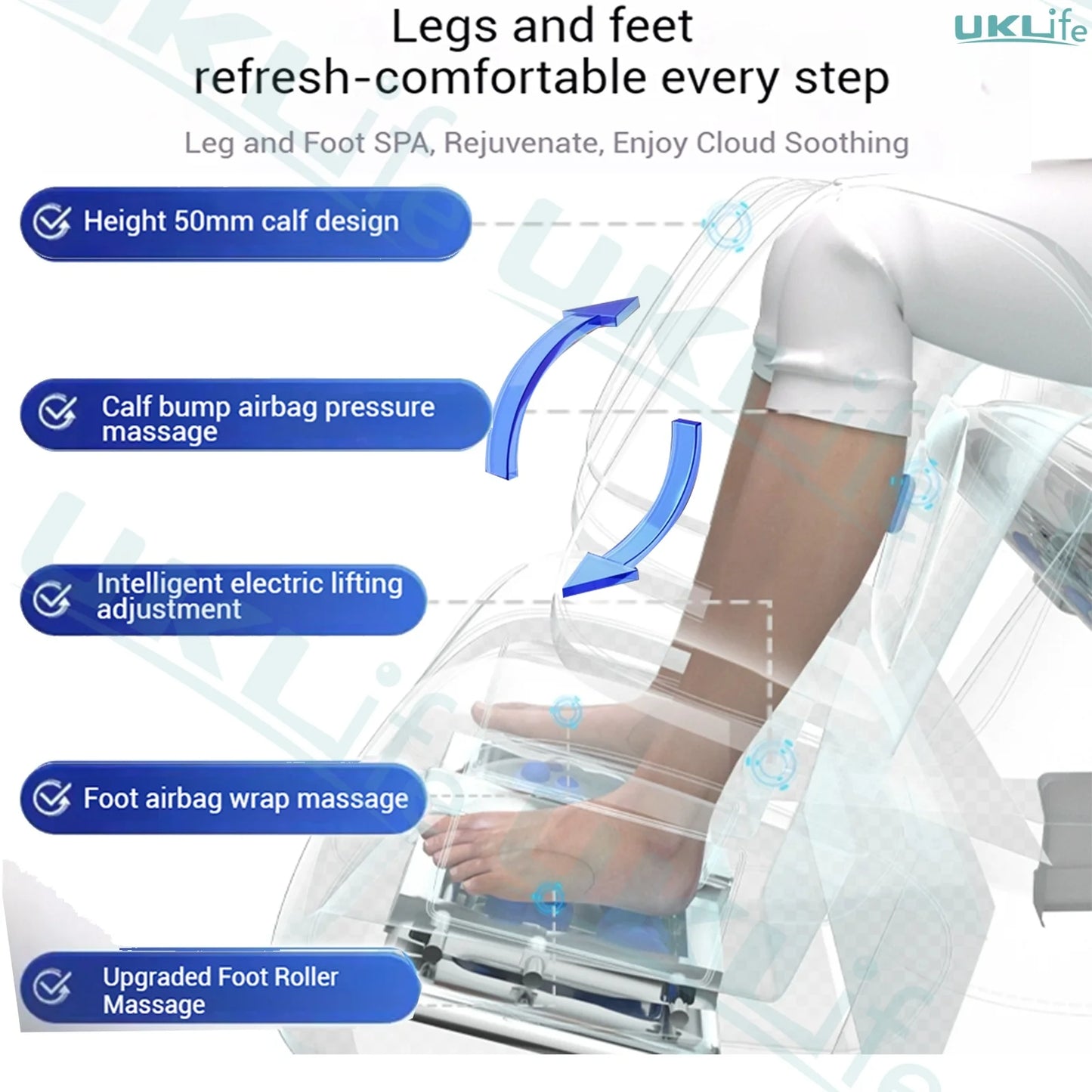 Dual-Core 4D SL-Track Zero-Gravity-Massagesessel | Ganzkörper-Thai-Stretch & Fußverlängerung | 3 Jahre Garantie Luxuriöser Elektrischer Massagesto
