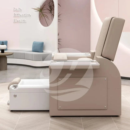 Luxury Electric Pedicure Spa Chair with Full Body Massage, Salon Manicure Sofa & Foot Spa Basin – Premium Spa Furniture