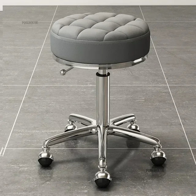 Nordic Salonmöbel Friseurstühle Friseursalon Professioneller Friseurstuhl Hebebarer Drehstuhl Schönheitssalon Friseurstuhl