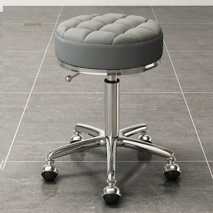 Nordic Salonmöbel Friseurstühle Friseursalon Professioneller Friseurstuhl Hebebarer Drehstuhl Schönheitssalon Friseurstuhl