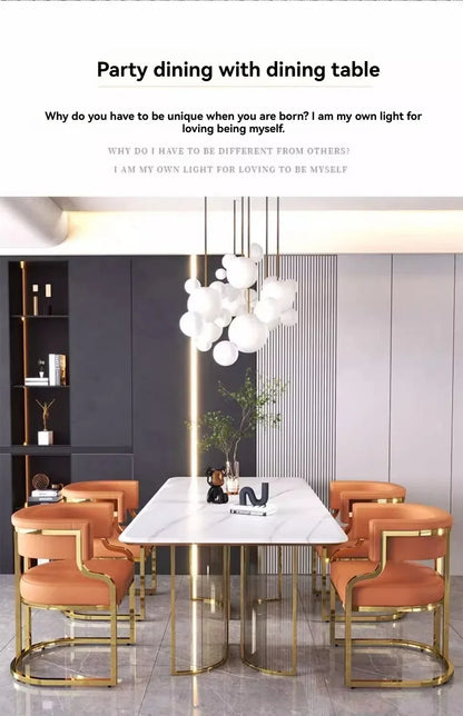 Luxuriöse, moderne, schlichte Freizeitstühle, Esszimmerstühle, Heimbesprechungsstühle, Mode-Make-up-Stühle, Teetischstühle