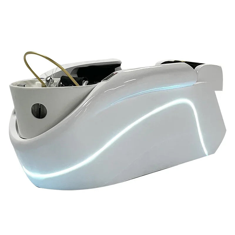 ss Neues intelligentes Massage-Shampoo-Bett Kopfpflege Begasung Wasserkreislauf Automatisches Massage-Shampoo-Bett