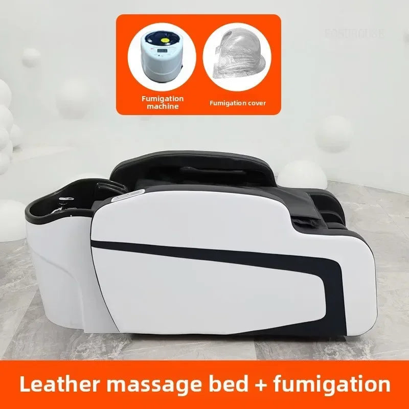 Multifunktionales Head Spa Vollautomatisches intelligentes Massagebett für Schönheitssalon für Gesundheitsclub Kommerzielle Salonmöbel