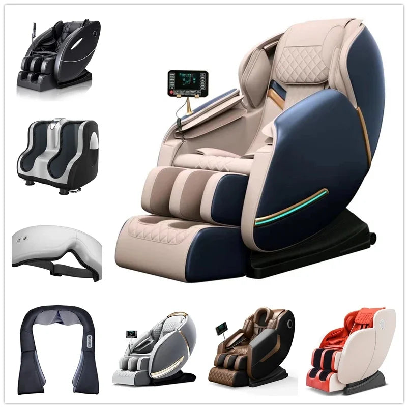 3D Manipulator Smart Screen Touch Sl Track Full Body Massage Zero Gravity Electric Recliner Massage Chair