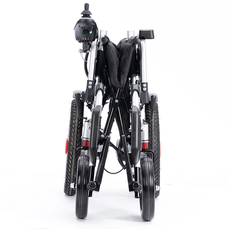 Electric wheelchair front drive automatic intelligent folding lightweight elderly disabled walking assistance Electric wheelchai