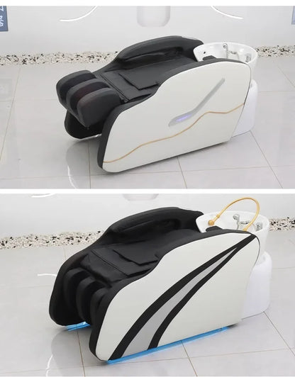 Kopfhautmassage-Shampoo-Bett Shampoo Waschen Friseurbecken Professionelle Ausrüstung Stuhl Chaise Friseursalon