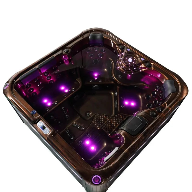 Bath Massage Hot Tub Spa Outdoor Jacuzzi Hot Tub Massage Outdoor Freestanding Bath Massage