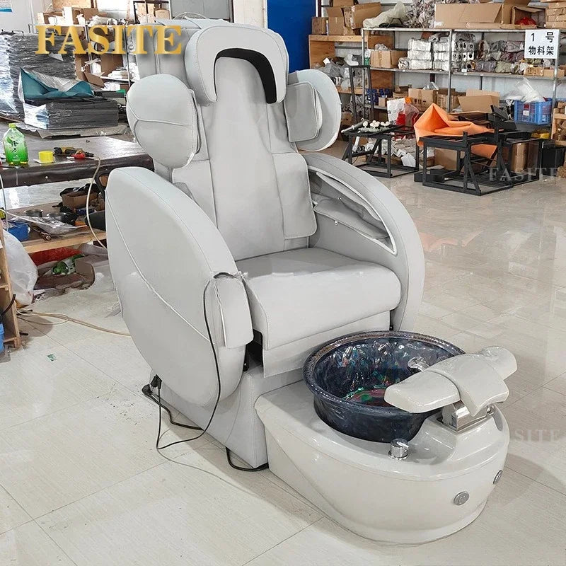 Eyelash Manicure Sofa Foot Chair Electric Massage Space Capsule  Chair Spa Sofa