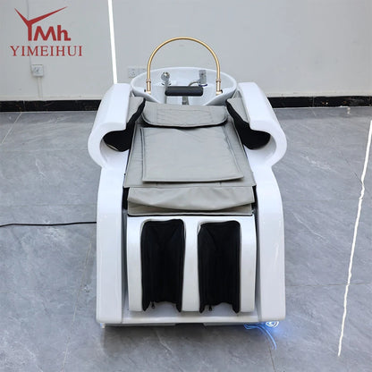 Head Spa Bed Massage Therapy Hair Shampoo Washing Electric Luxury Head Spa Beds