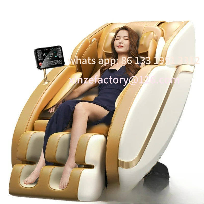 Massagesessel Home Ganzkörper Intelligentes Massage-Sofa Vollautomatisch Multifunktionaler Deluxe Zero Gravity Massagesessel Space Ca