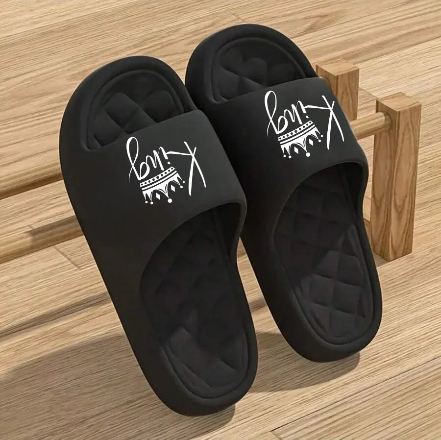 Neue legere, innovative Design-Herrenschuhe Eva-Weichsohle leichte Hausschuhe Hochwertige exklusive Marken-Hausschuhe