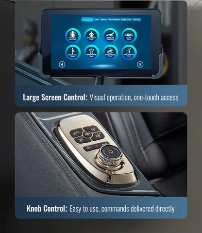 Bester Luxus 2024 High-End Elektrischer 4D 3D Zero Gravity Ganzkörper-Stretching-Massagesessel Ganzkörpermassagegerät