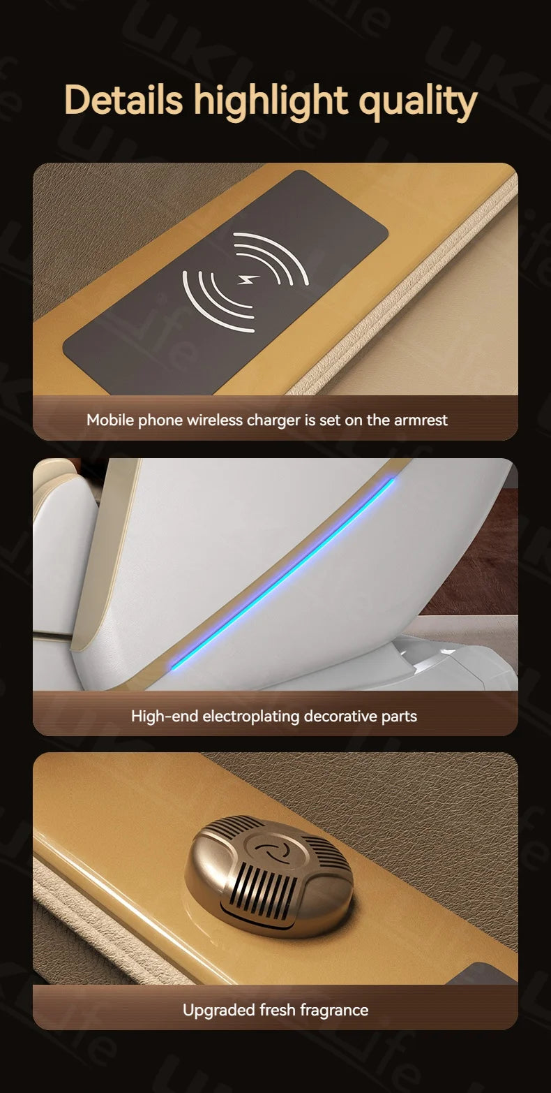 3 Year Warranty 4D SL-Track Zero Gravity full body AirBag Massager Chairs Home 3D Office Chair Luxury Electric Massage Sofa