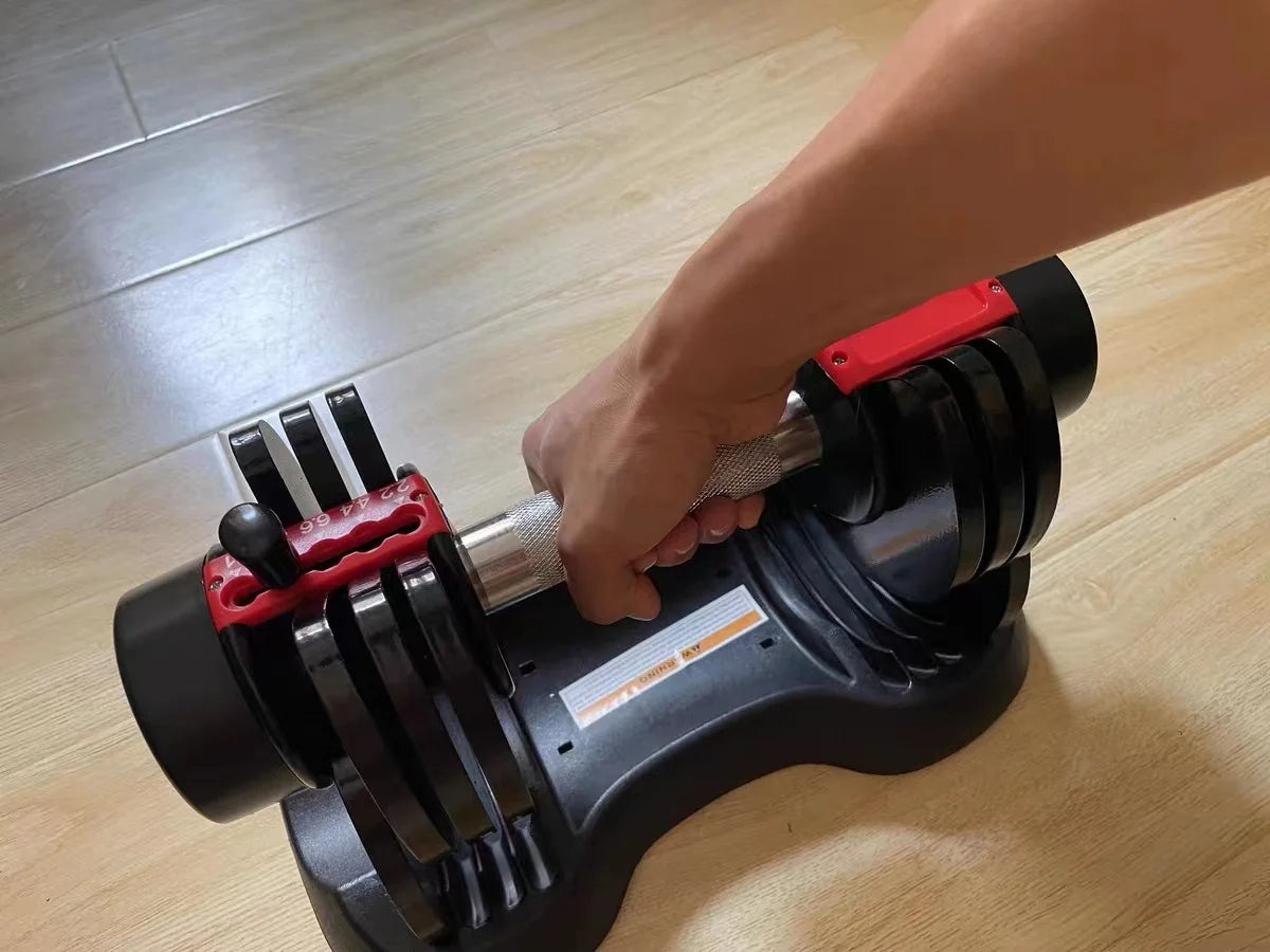 In Stock Home Gym Multi-function Cast Iron Dumbbells 24kg 40kg 52.5lbs 90 Lbs Adjustable Dumbbell Set