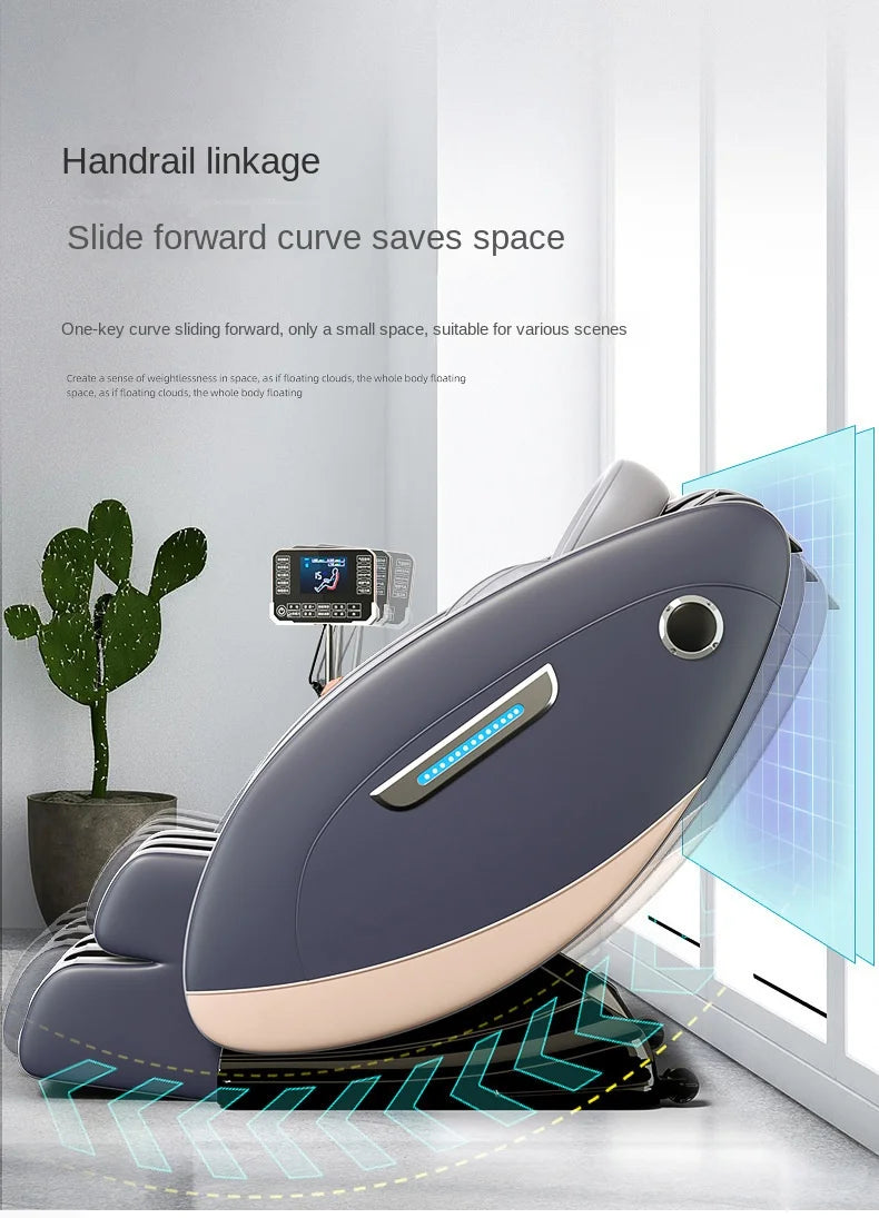 New Arrival Modern Shiatsu Zero Gravity Full Body Massage Chair 3D Head Luxury Electric Foot Massage Armchair