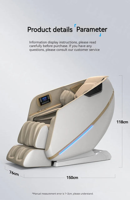 3 Year Warranty 4D SL-Track Zero Gravity full body AirBag Massager Chairs Home 3D Office Chair Luxury Electric Massage Sofa
