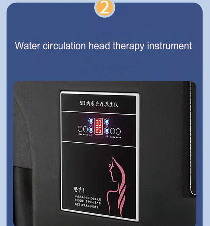 Keramikwaschbecken, elektrische Massage, Shampoo-Bett, Lift-Kopf, Therapie-Bett, Fußbad mit Aufbewahrungs-Spülbett