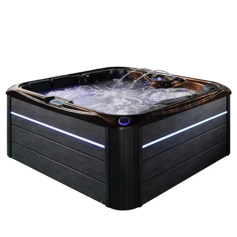 Bath Massage Hot Tub Spa Outdoor Jacuzzi Hot Tub Massage Outdoor Freestanding Bath Massage