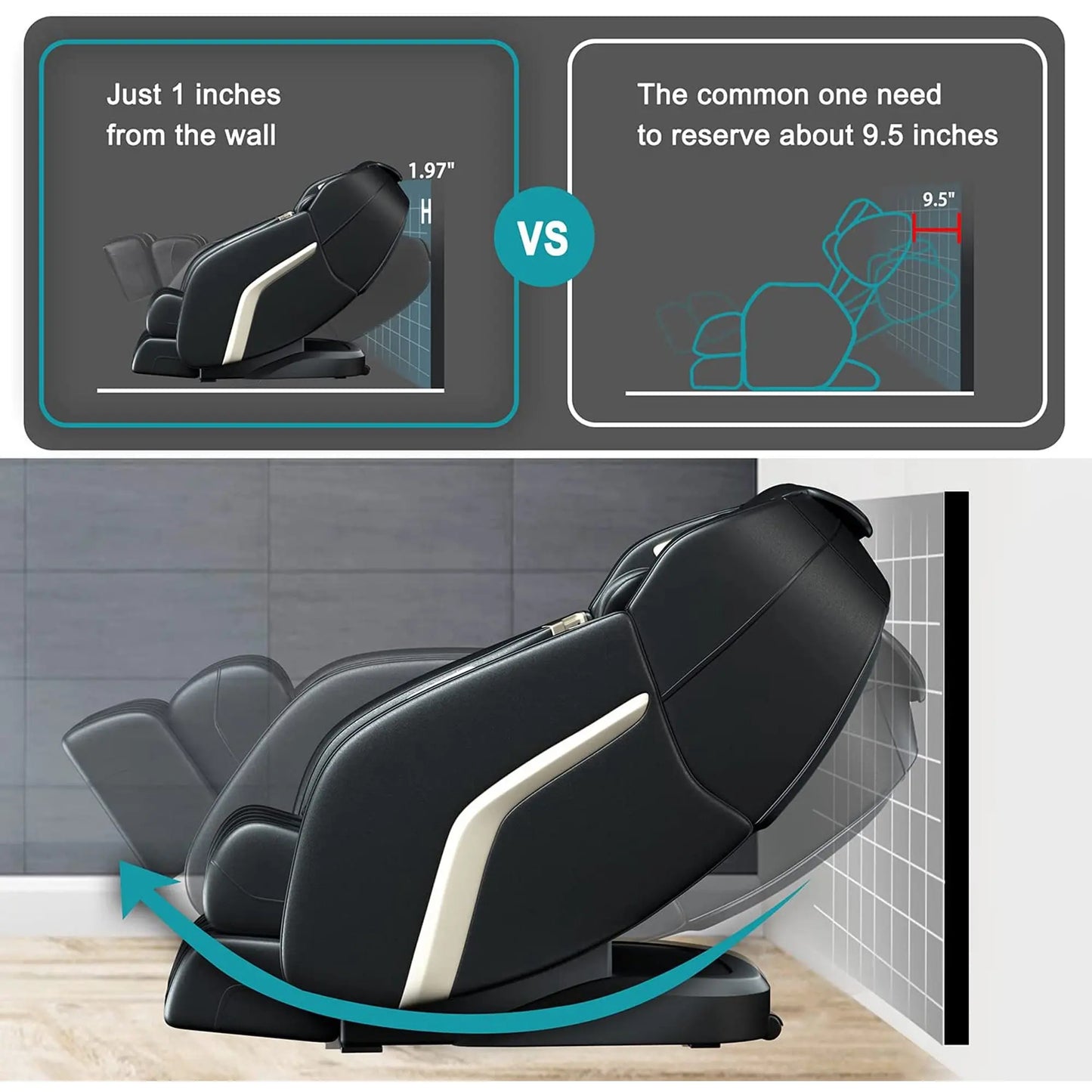 4D SL Airbag Zero Gravity full body Massage Chair Home 3D Office Foot Roller Shiatsu Office Chair Massage Sofa