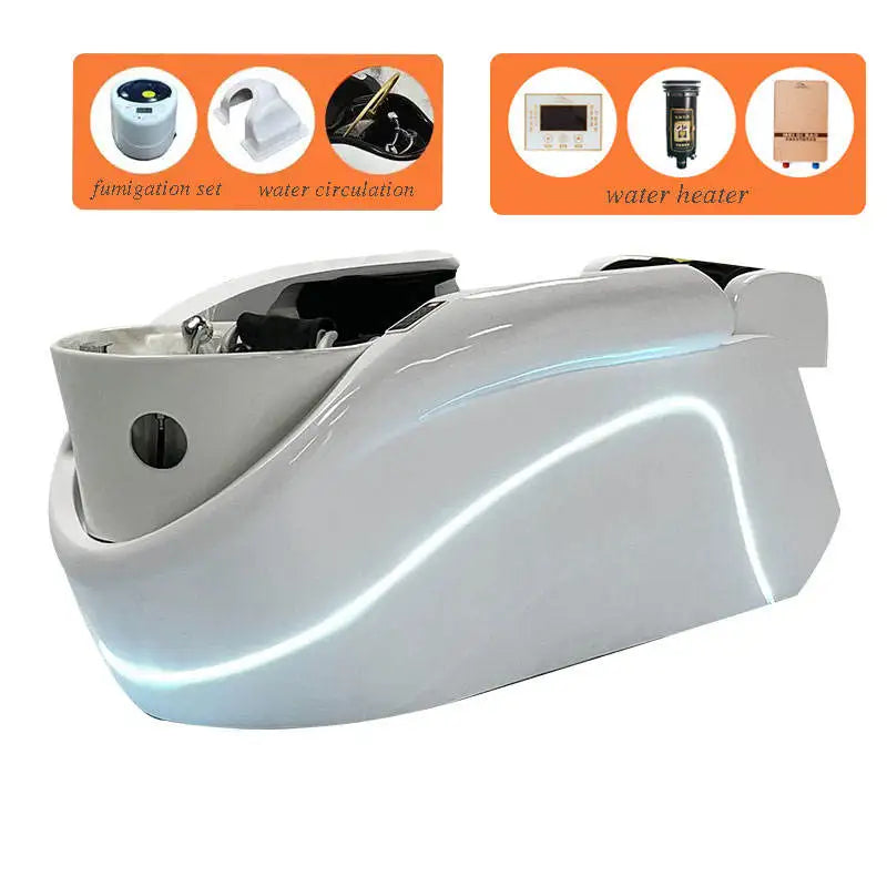 Funky Zirkulation Liegende Intelligente Salonstühle Wohnzimmer Nagel Friseur Waschstuhl Haarausstattung Cama Champú Rendy Möbel
