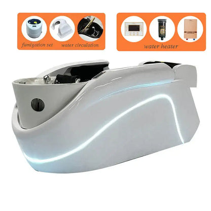 Funky Zirkulation Liegende Intelligente Salonstühle Wohnzimmer Nagel Friseur Waschstuhl Haarausstattung Cama Champú Rendy Möbel
