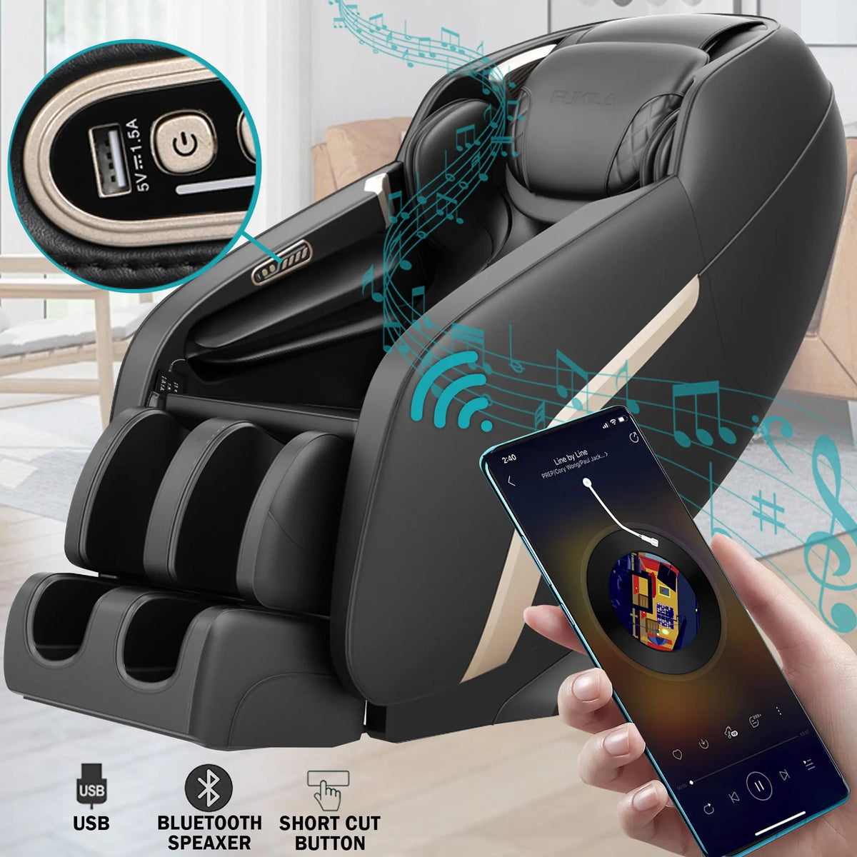 4D SL Airbag Zero Gravity full body Massage Chair Home 3D Office Foot Roller Shiatsu Office Chair Massage Sofa