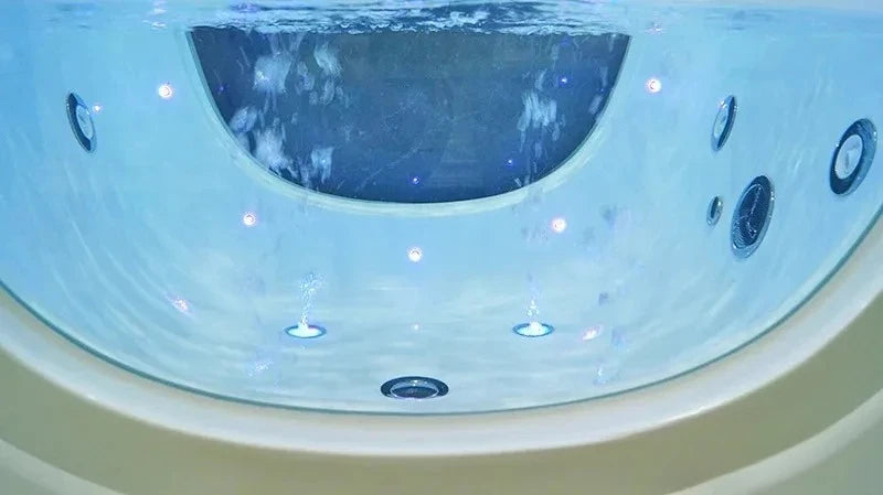 Kinderbadewanne, weißer Fiberglas-Verbundwerkstoff, optionale Zusatzfunktionen und Konfigurationen, anpassbar