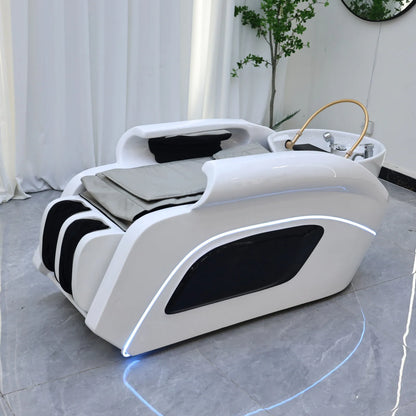 Premium automatisches Massage-Haarwaschbett | Markensalon-Shop Massagetisch | Kommerzielle Saloneinrichtung