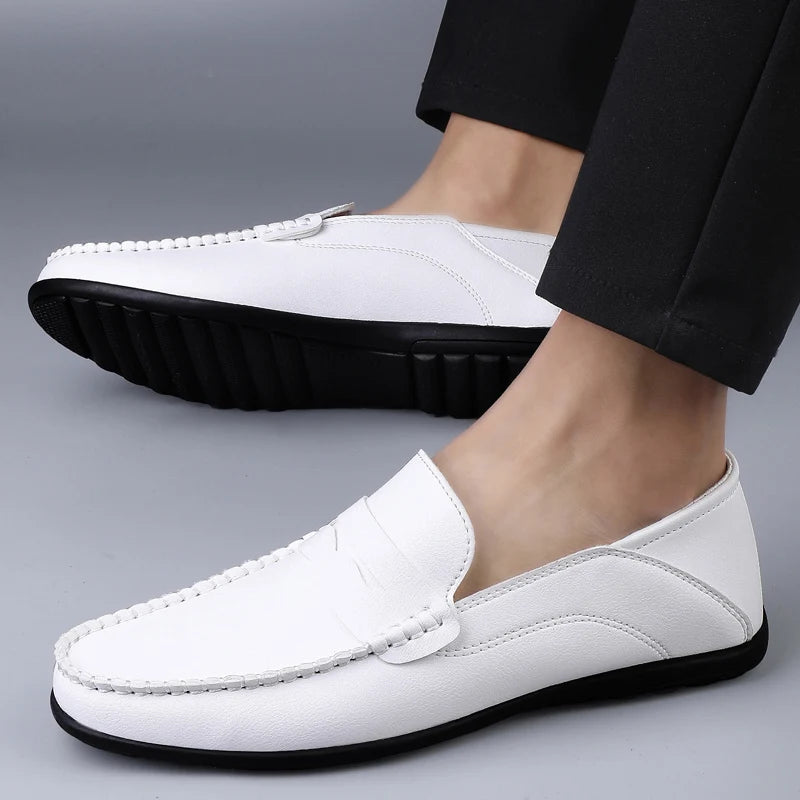 Herrenmode-Lederschuhe – weiche Sohle, rutschfest und stilvoll für alle Jahreszeiten
