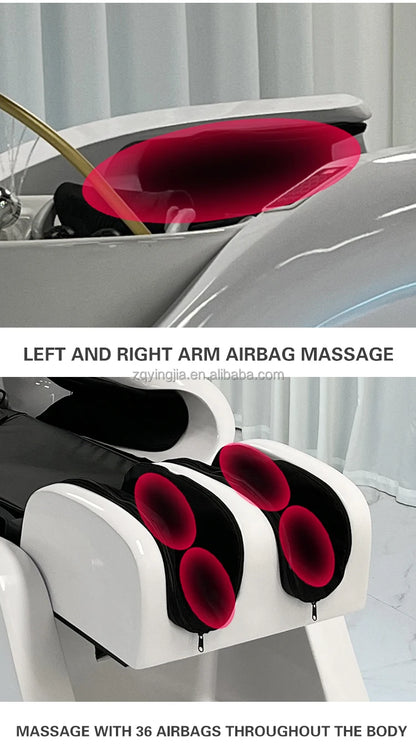 Funky Zirkulation Liegende Intelligente Salonstühle Wohnzimmer Nagel Friseur Waschstuhl Haarausstattung Cama Champú Rendy Möbel