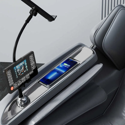 Elektrisches Fußroller-Massagegerät für Massagesessel, Touch-Liege, Ganzkörper-4D-Zero-Gravity-Massagesessel mit Heizfunktion