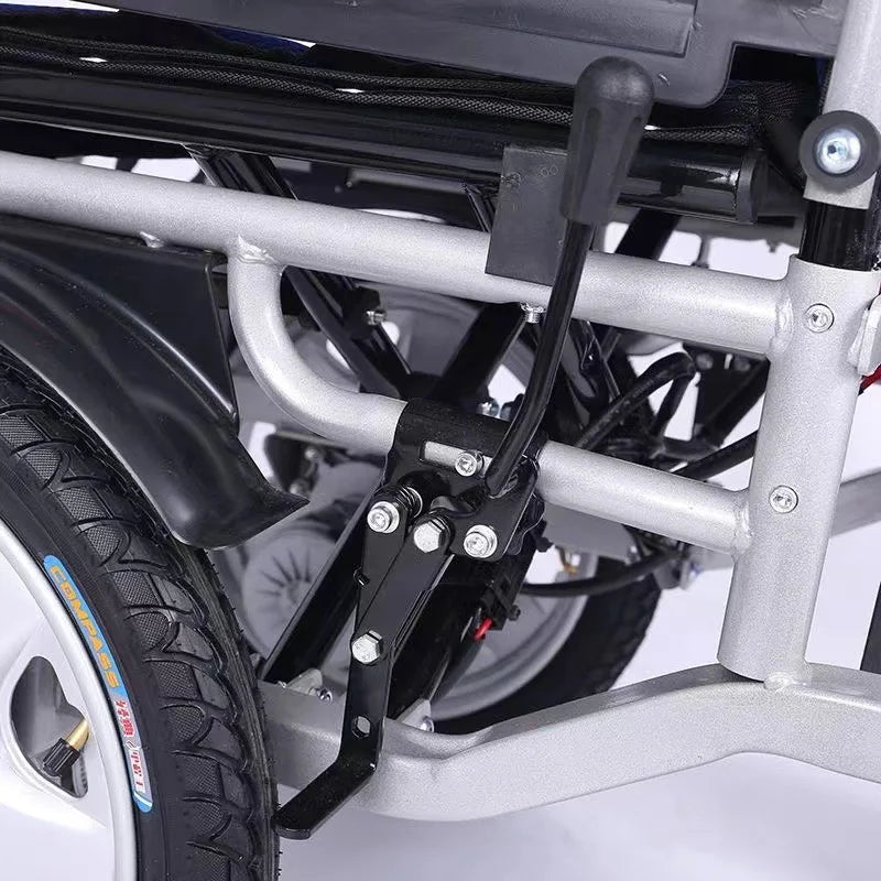Electric wheelchair front drive automatic intelligent folding lightweight elderly disabled walking assistance Electric wheelchai