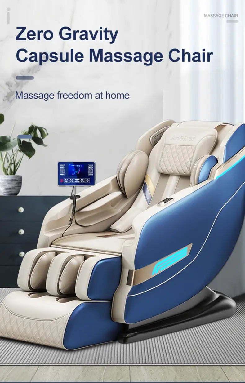 3 Year Warranty Home 4D Full Body Air Bag High end leg massage Luxury Massager Chair Zero Gravty Massage Sofa Office Chair