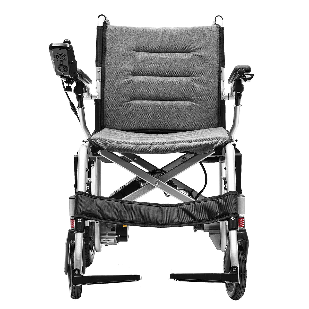 Rollstuhl für häusliche Pflege, lange Reichweite, Aluminiumrahmen, faltbar, tragbar, elektrischer Rollstuhl für Behinderte zu verkaufen