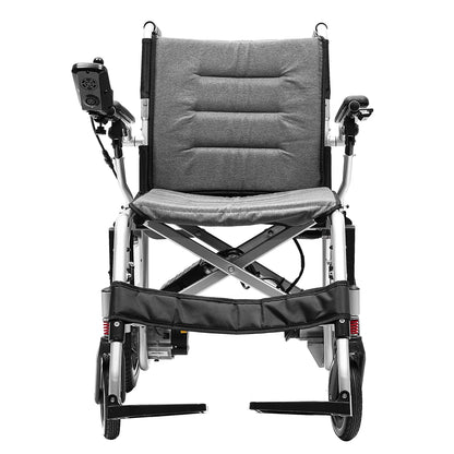 Rollstuhl für häusliche Pflege, lange Reichweite, Aluminiumrahmen, faltbar, tragbar, elektrischer Rollstuhl für Behinderte zu verkaufen
