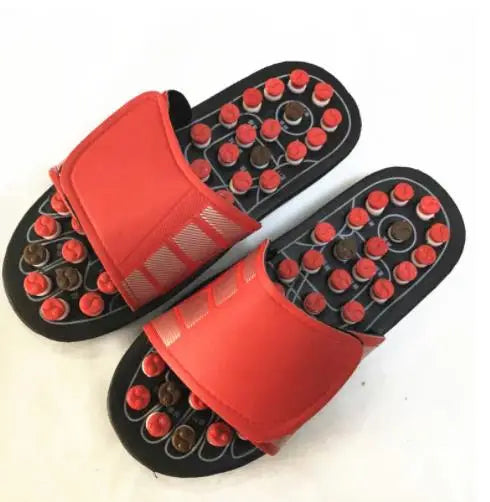 Feet Massage Slippers Foot Reflexology Acupuncture Therapy Massager Walk Stone Shoes Acupuncture Cobblestone Massageador Sandal