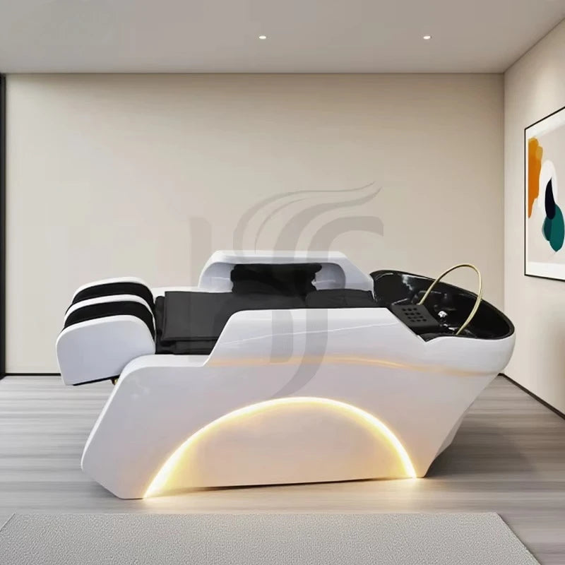XinSheng Hair Salon Shampoo Bed Head SPA Fumigation Machine Electric Massage Table for Leisure Health Store Commercial Furniture