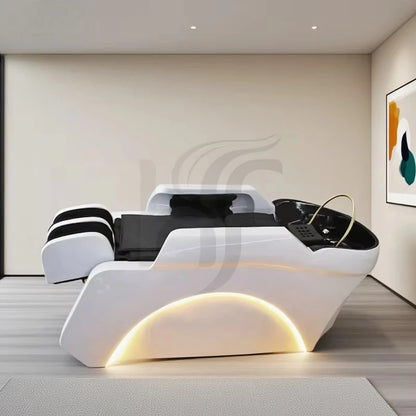 XinSheng Hair Salon Shampoo Bed Head SPA Fumigation Machine Electric Massage Table for Leisure Health Store Commercial Furniture