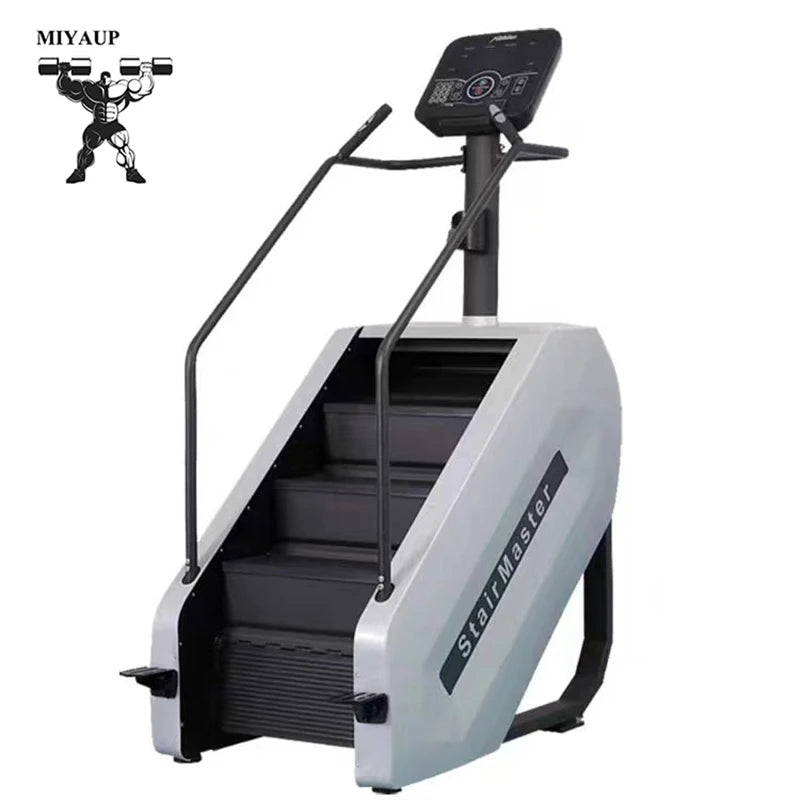 MIYAUP Bergsteigen Indoor-Elektromaschine Fitnessstudio Kommerzieller Treppentrainer Aerobic-Fitnessgerät