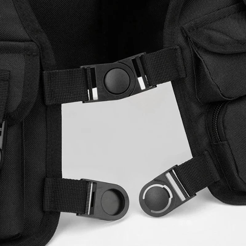 2025 Hip-Hop Streetwear Chest Bag – Unisex Tactical Vest Backpack with Multi-Function Pockets for Sport &amp; Travel