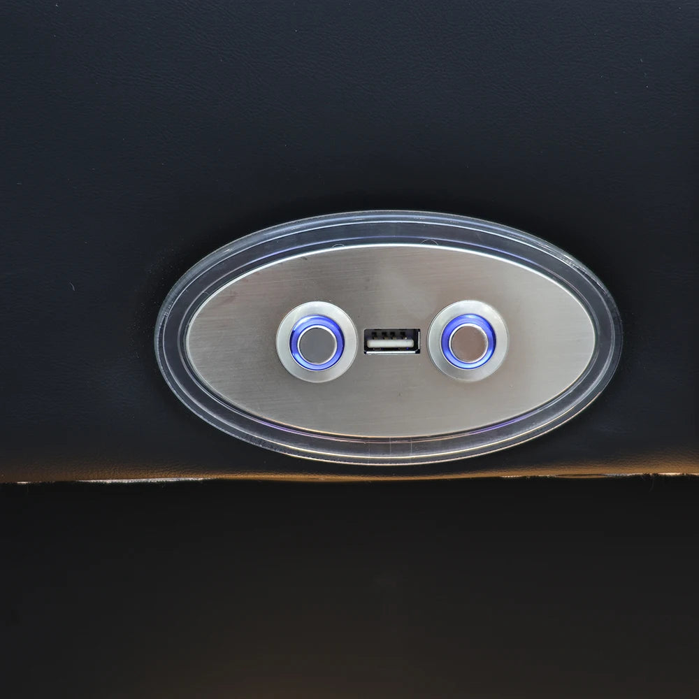 XinSheng Head SPA Salon Haarwaschbett Shampoobett Thai-Massageliege Friseursalon Gewerbemöbel mit Fußbadbecken