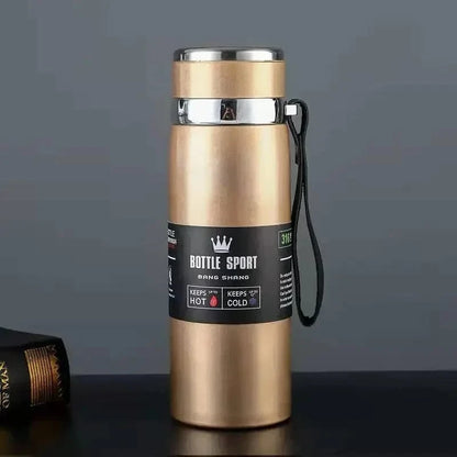 Bouteille d'eau thermique de 1000ml en acier inoxydable pour café et thé