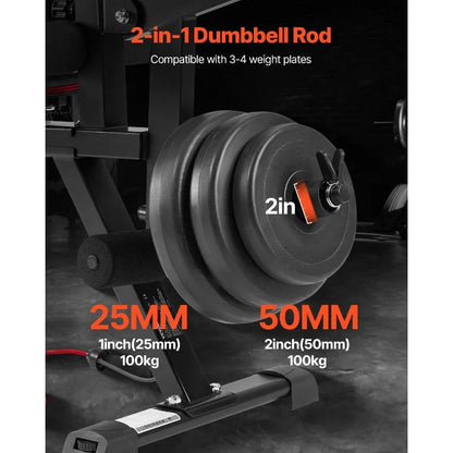 Hantelbank Bauchtrainer für Home Gym Krafttraining verstellbar
