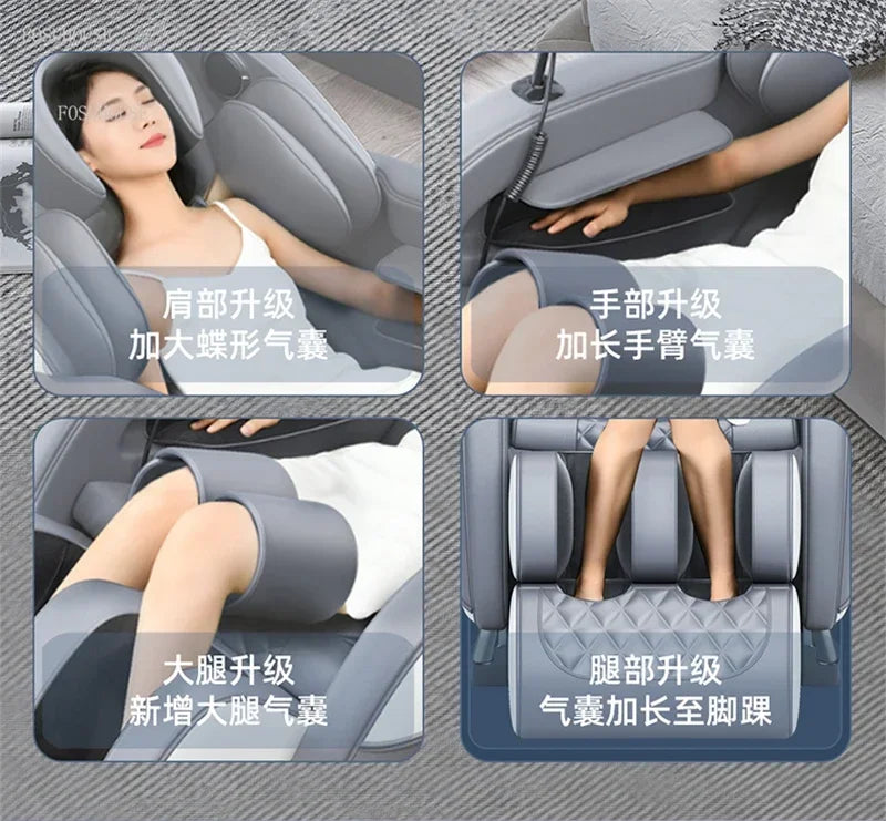 Wohnzimmer Liegesofa Sessel Ganzkörper Multifunktionaler Kleiner Vollautomatischer Raumkapsel Elektrischer Liegesessel k