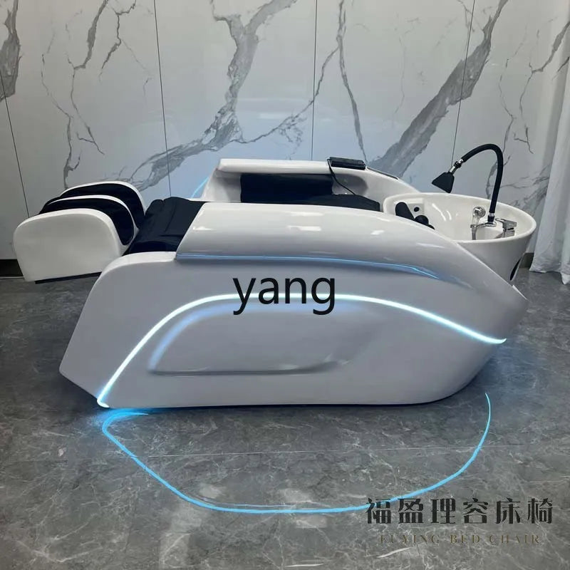 LTT electric smart shampoo bed barber shop hair shop semi-automatic flushing bed